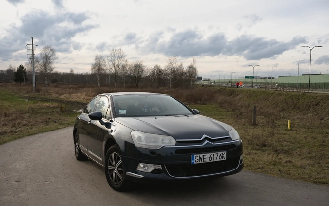 Citroen C5 cena 16499 przebieg: 283000, rok produkcji 2008 z Warszawa małe 301